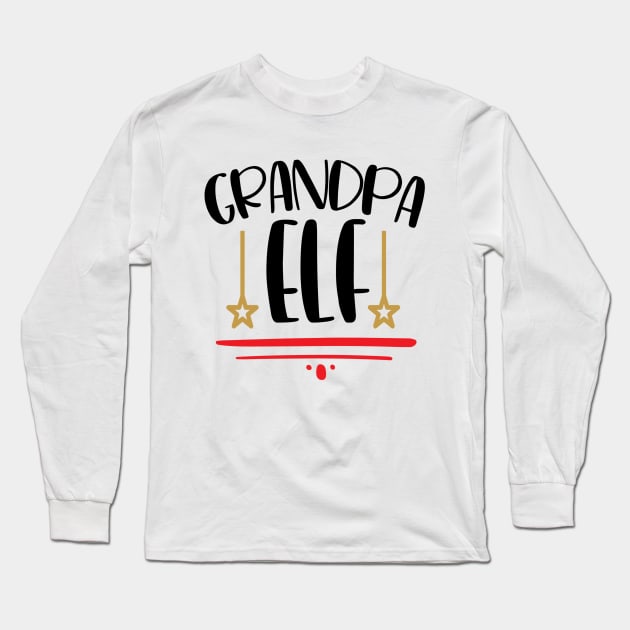 Grandpa Elf Long Sleeve T-Shirt by Journees